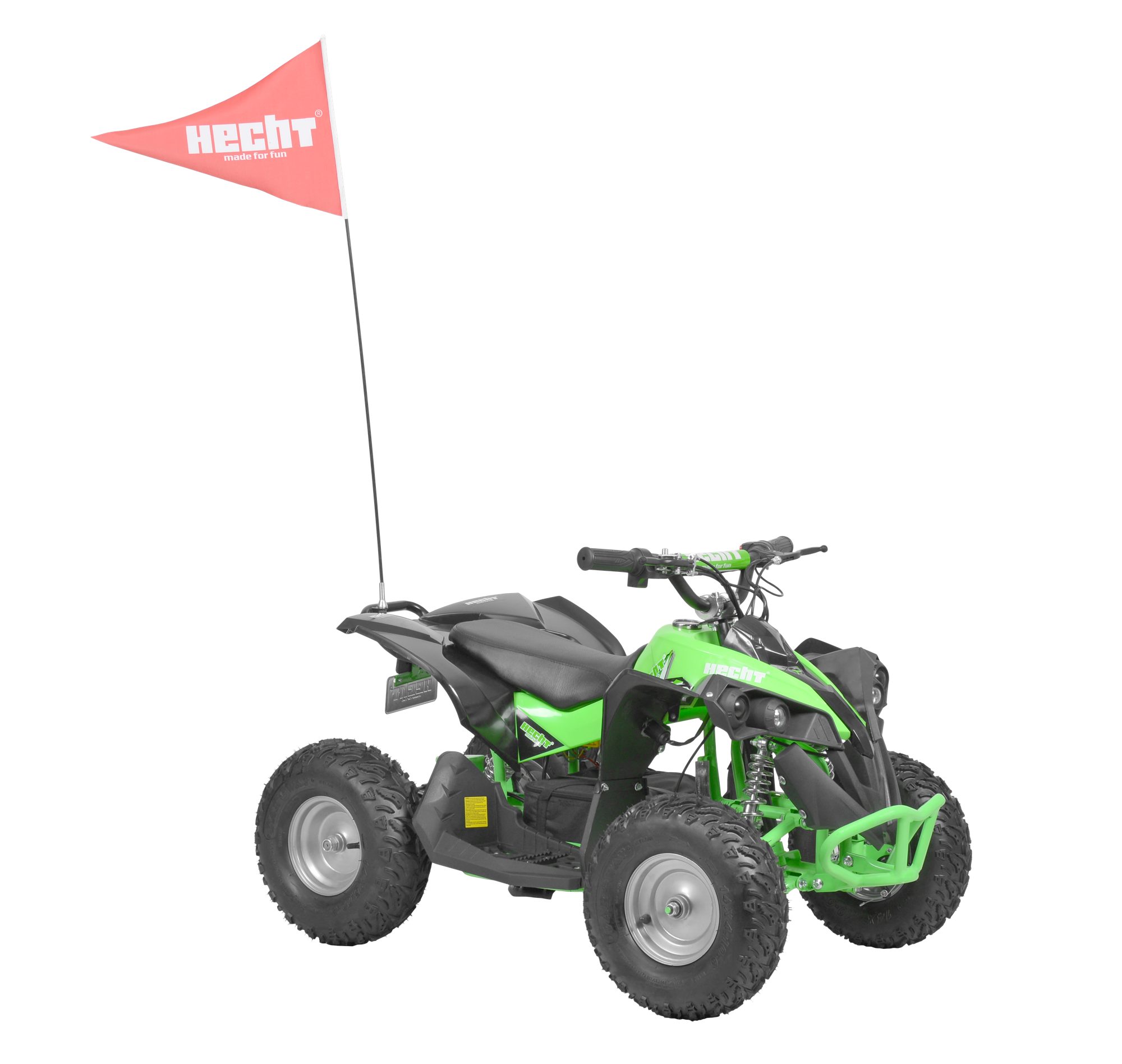 Hecht Elektro-Kinderquad Mini Kinder Quad 1060W 36V bis 35 km/h, Belastbarkeit 70 kg, LED-Frontscheinwerfer, 3 Gänge