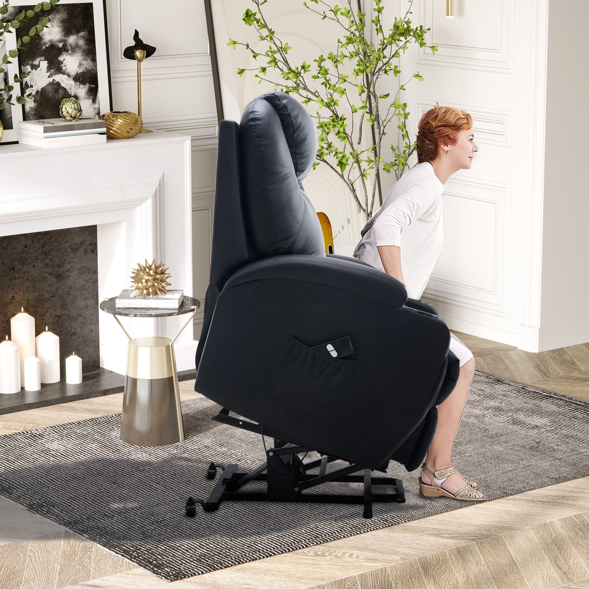 HOMCOM Relaxsessel Fernsehsessel (Set, 1-St., Sessel), günstig online kaufen