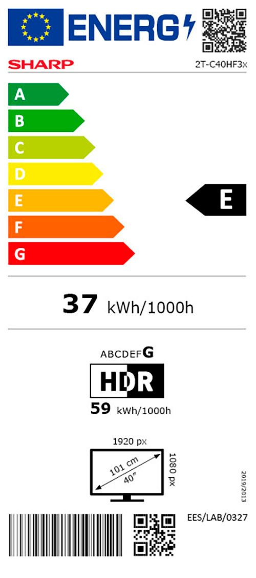 Energieeffizienzklasse: 
