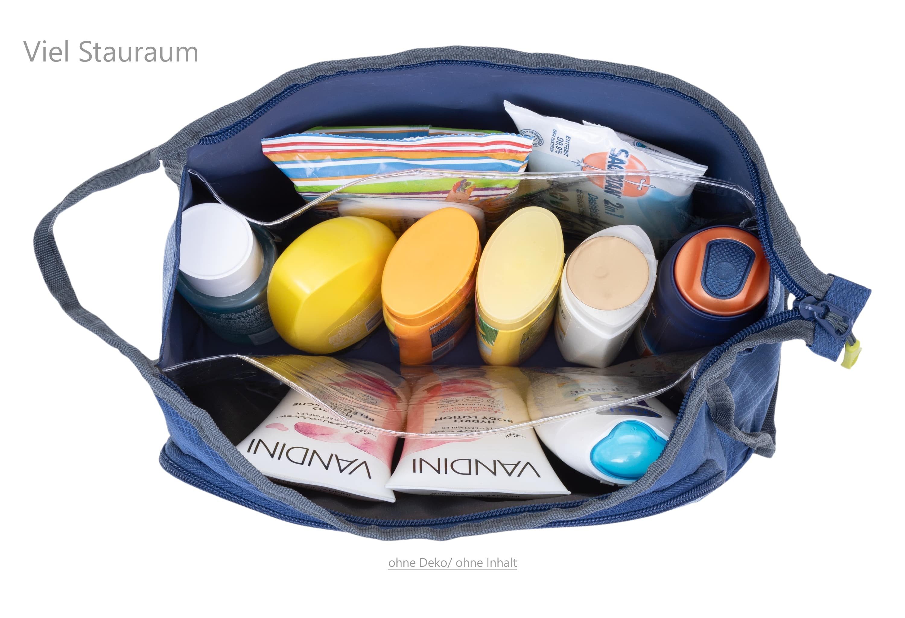 ELEPHANT Kulturbeutel Kulturtasche Trainer groß Kosmetiktasche, Washbag Reise Gepäck Beautycase Tasche