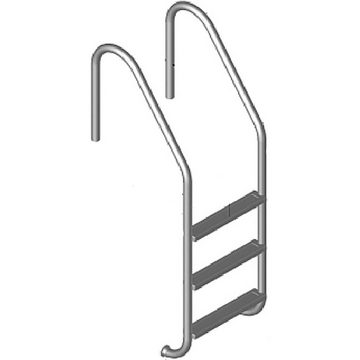 Waterman Ovalpool Stahlwandpool Set (10-teilig) tief oval Formentera (Komplett-Set), verzinkte Stahlwand