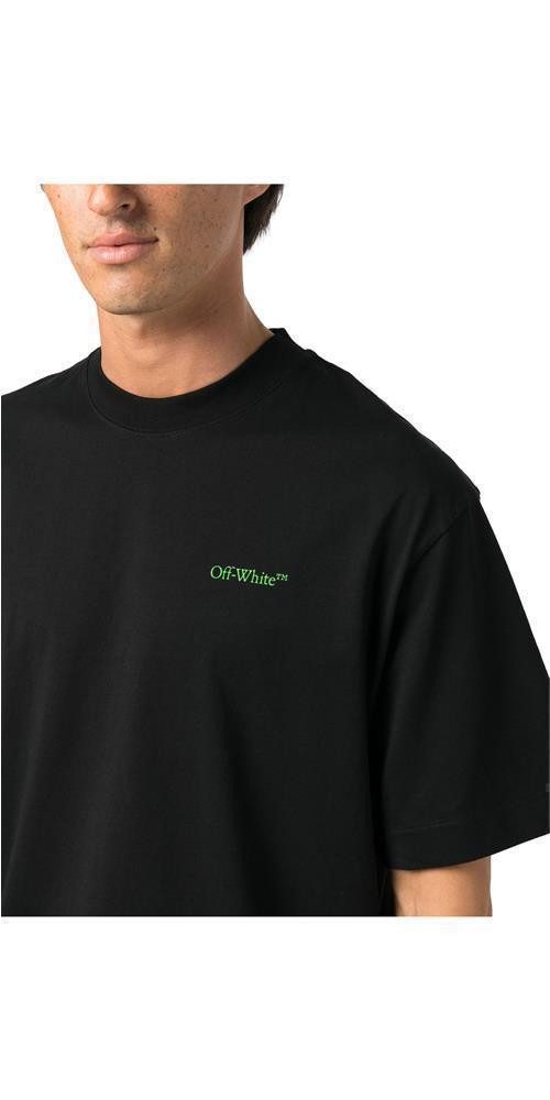 OFF-WHITE Print-Shirt Off-White Logo T-Shirt Schwarz günstig online kaufen