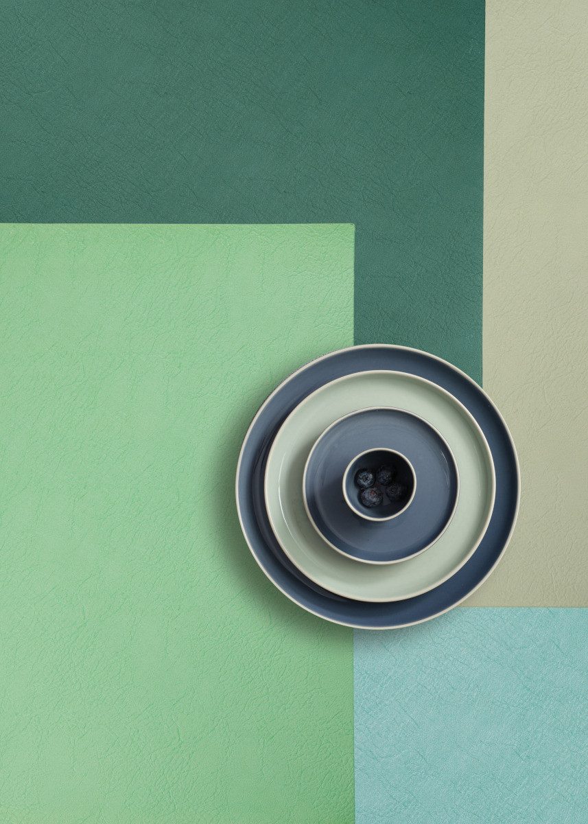 ASA SELECTION Platzset vegan leather Tischset oatmeal 46x33cm