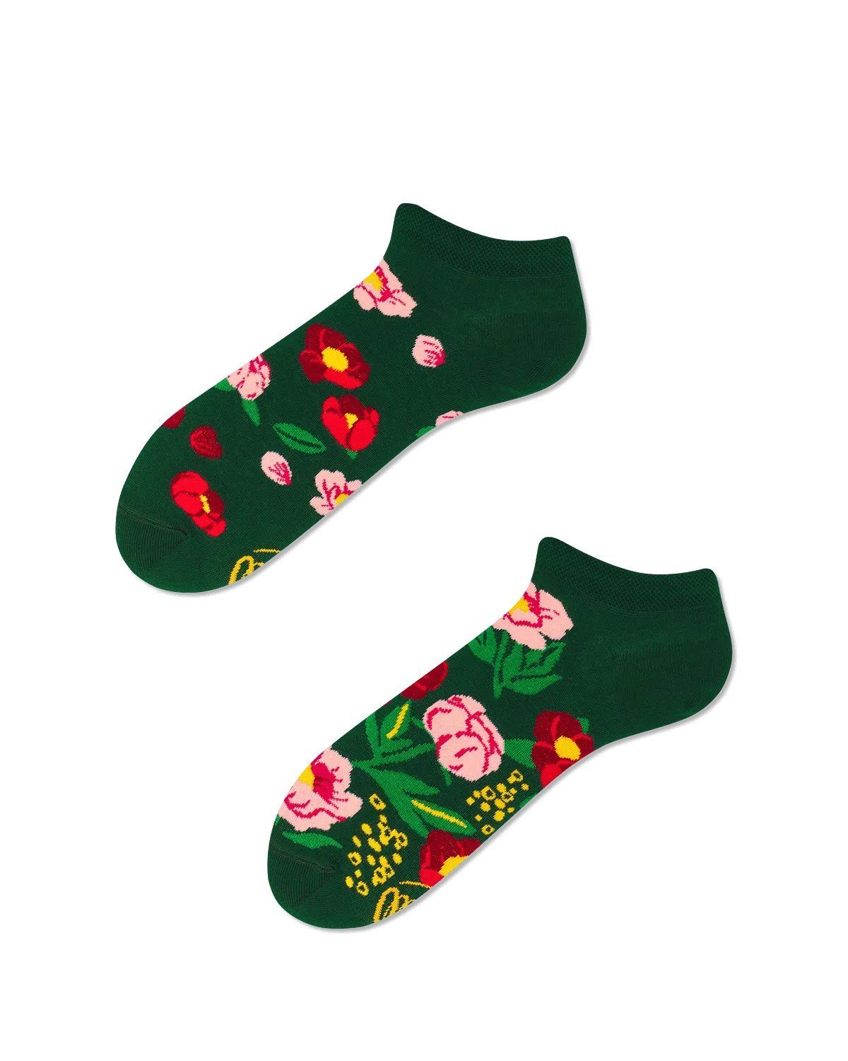 Many Mornings Шкарпетки для кросівок Many Mornings Sneaker Flower Power Green (1 Paar, 1-Paar, 1 Paar)