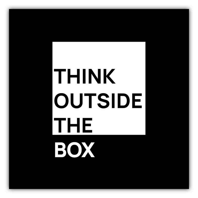 MOTIVISSO Poster Think Outside The Box