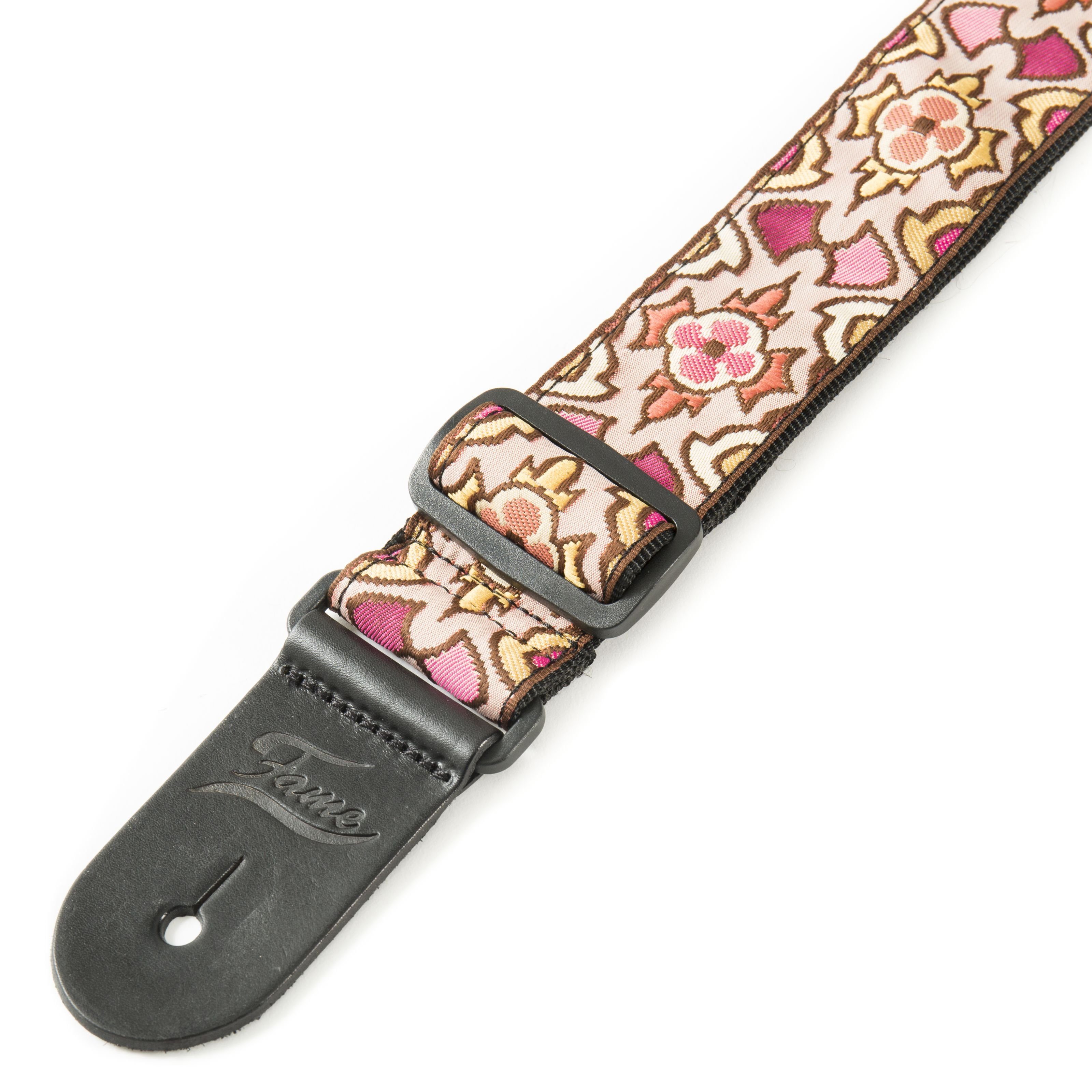 FAME Gitarrengurt, Gitarrengurt, Jacquard Muster, Nylon Material