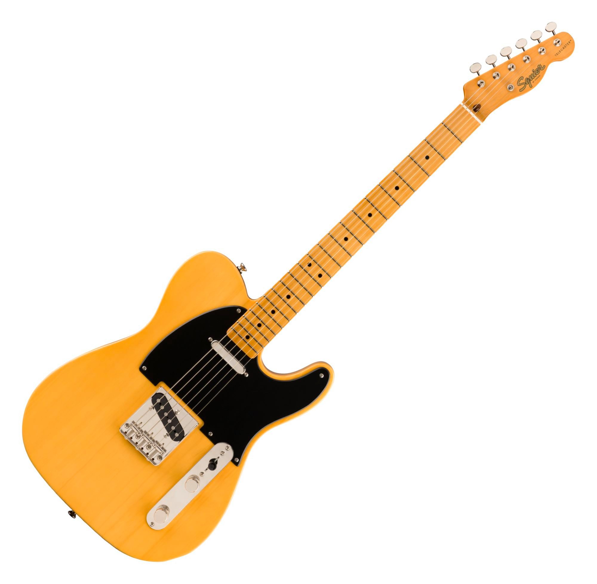 Squier E-Gitarre Classic Vibe '50s Telecaster MN Butterscotch Blonde, Telecaster, mit Ahorn-Griffbrett