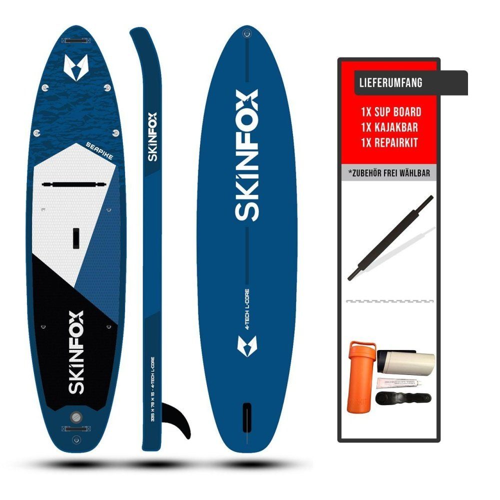 Skinfox Inflatable SUP-Board SEAPIKE - 335x78x15 - SKINFOX SUP