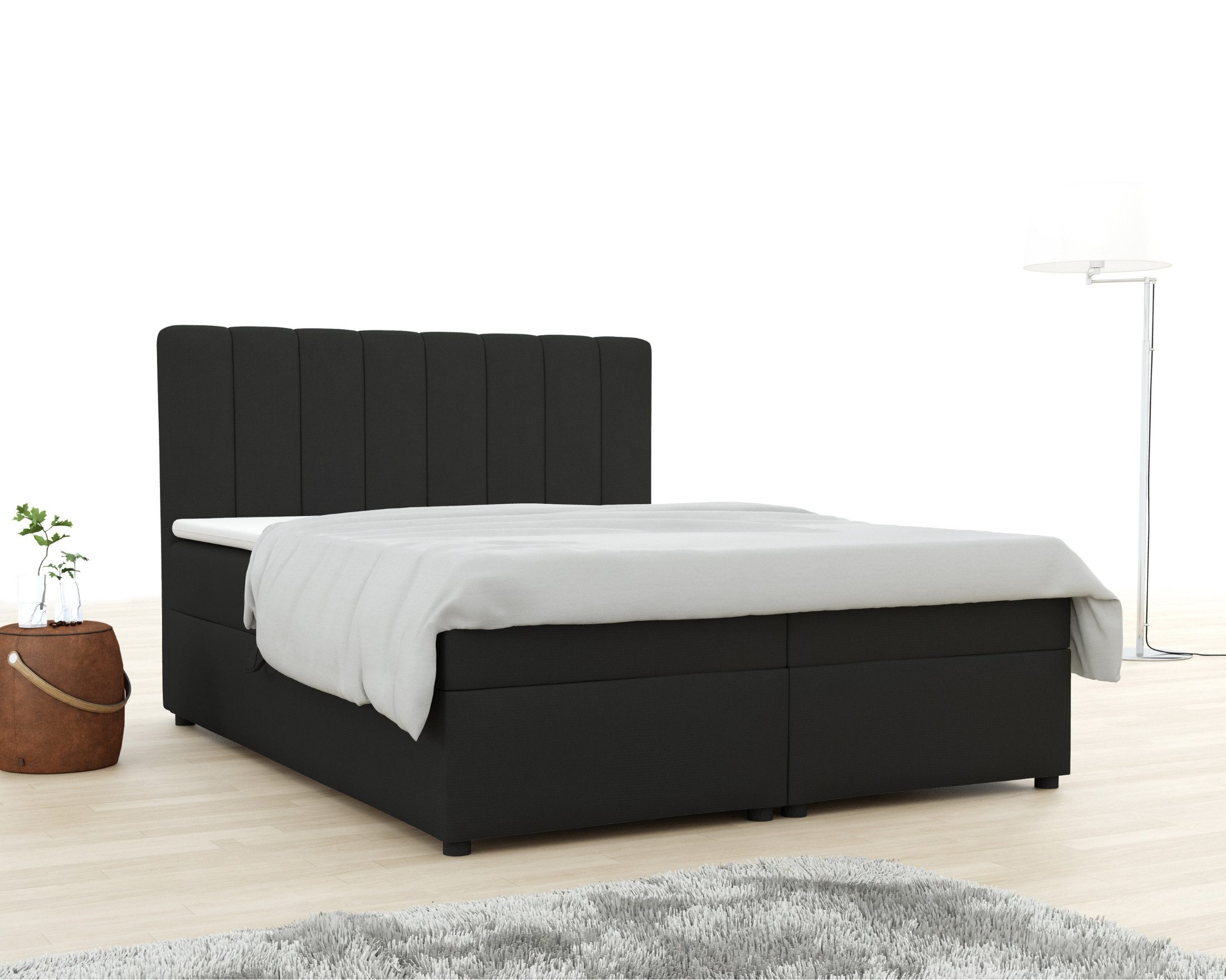 Deine Möbel 24 Boxspringbett RICK Polsterbett günstig online kaufen