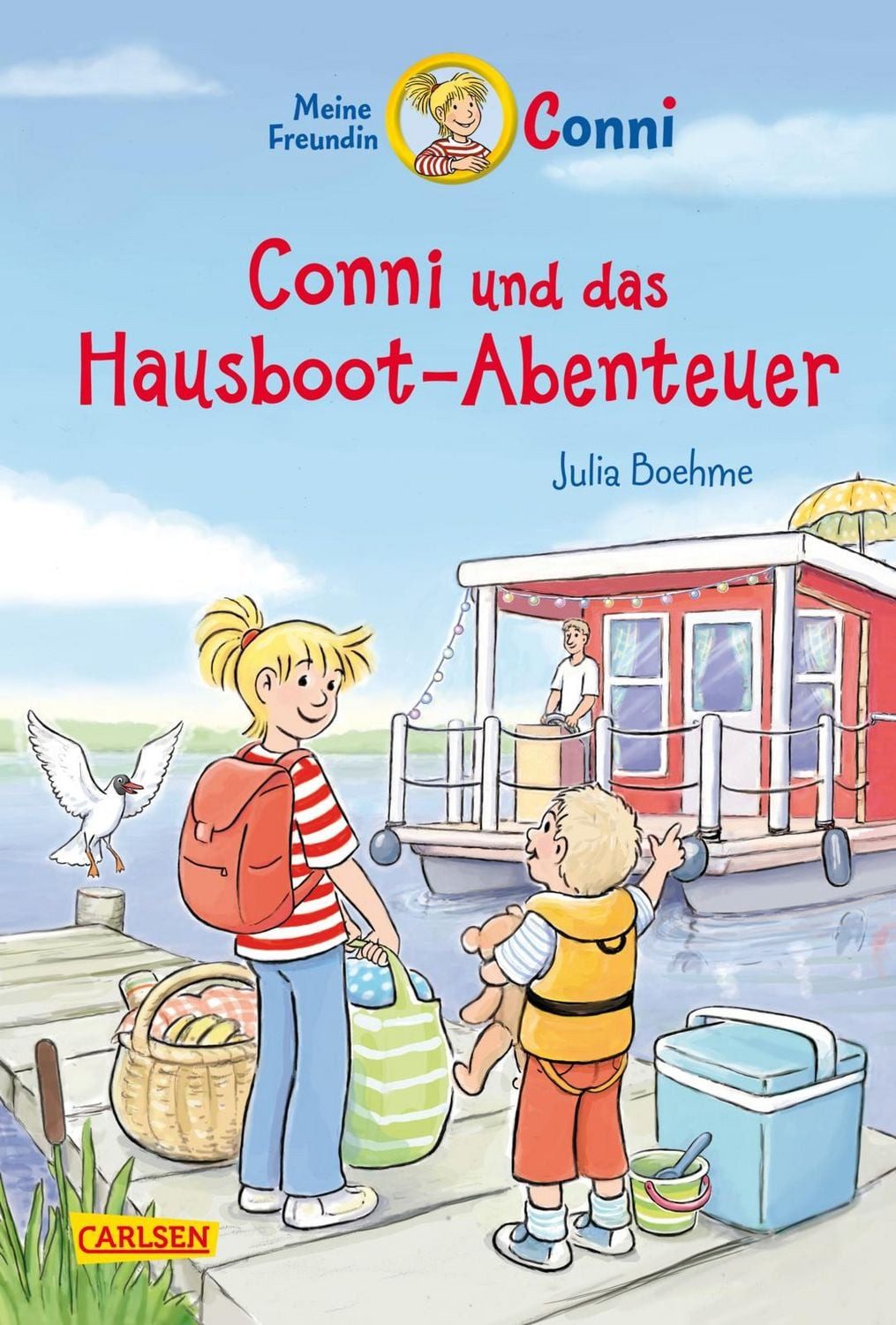Conni Erzählbände 39: Conni und das Hausboot-Abenteuer / Julia Boehme, Spannendes Kinderbuch für Jungen und Mädchen ab 7 zum Selberlesen und Vorlesen - mit vielen bunten Bildern