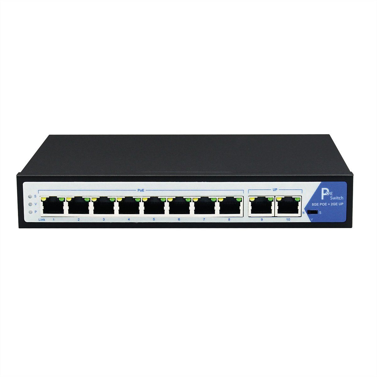 PoE+ Gigabit Ethernet Switch Netzwerk-Switch