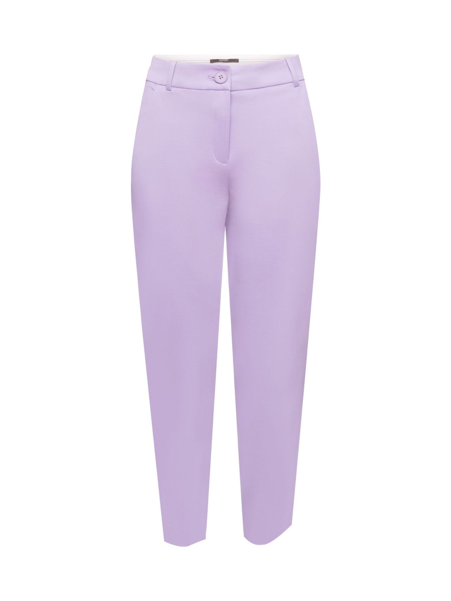 Esprit Collection Stretch-Hose SPORTY PUNTO Mix & Match Tapered Pants LAVENDER