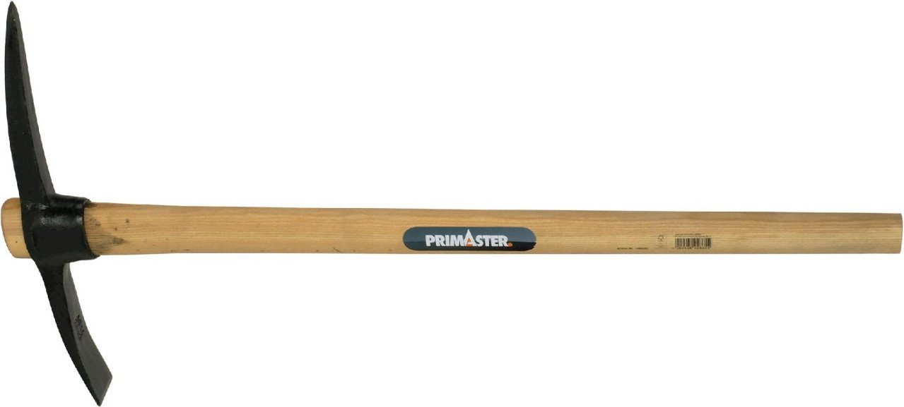 Primaster Unkrautstecher Primaster Spitzhacke 2,5 kg mit Holzstiel