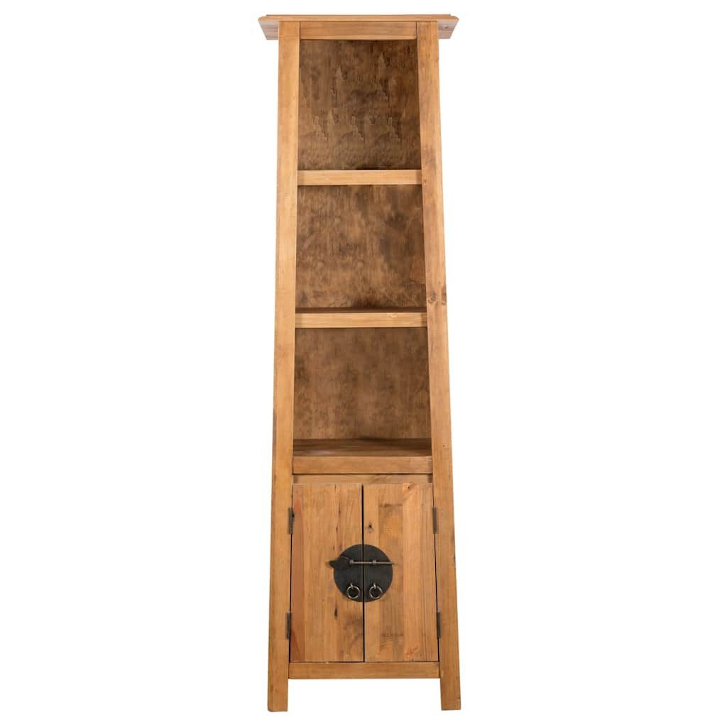 furnicato Badregal Hochschrank aus massivem Kiefernholz 48x32x170 cm in Vintage-Optik