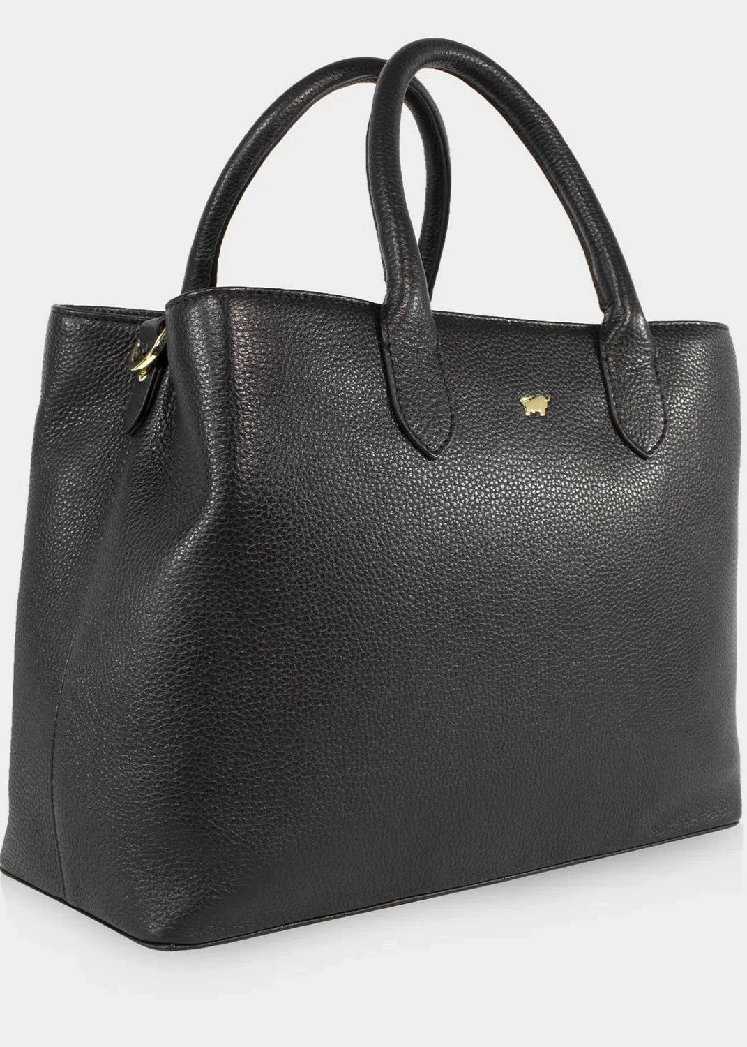 Braun Büffel Handtasche ALESSIA Tote Bag schwarz