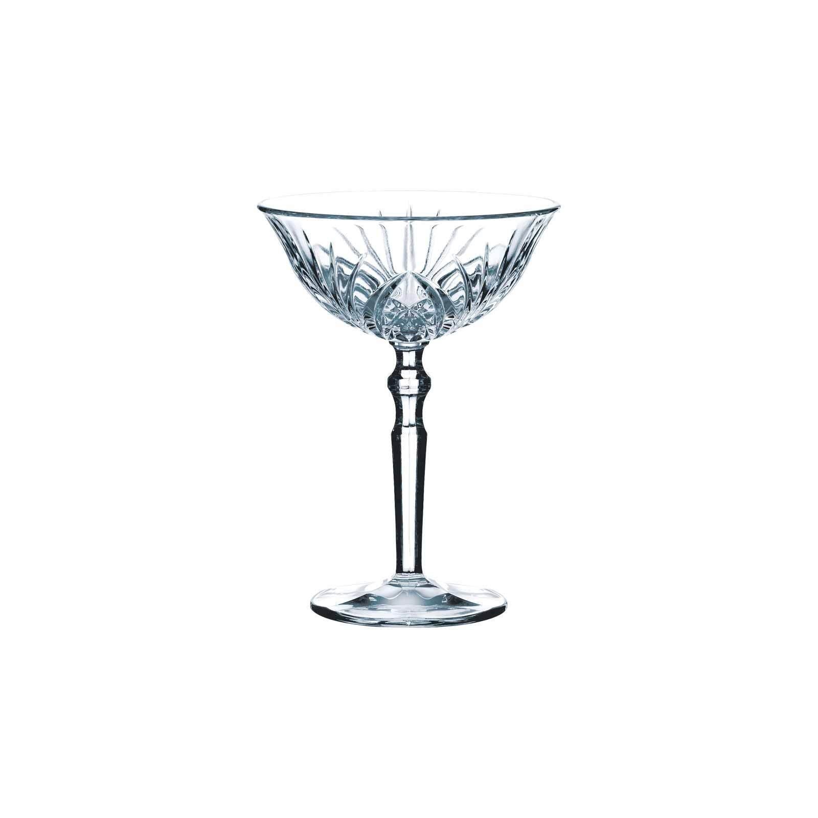 Nachtmann Cocktailglas Palais Cocktailgläser 200 ml 6er Set, 6-tlg., Glas