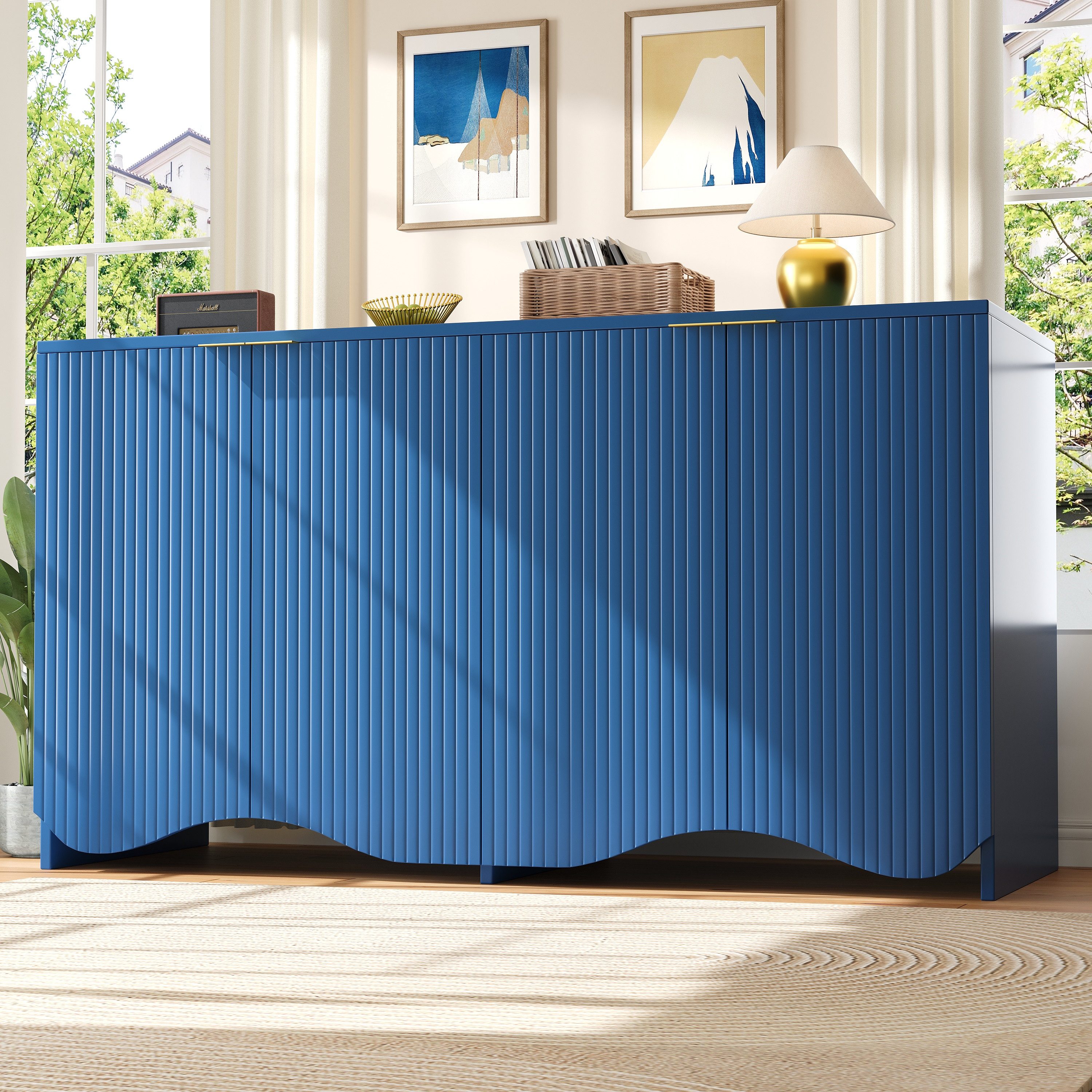 Flieks Sideboard (1 St., B140/T40/H85 cm, günstig online kaufen
