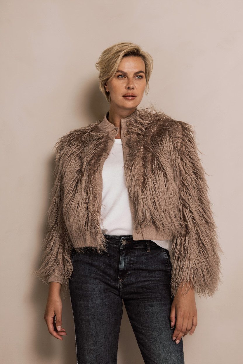 Zhrill Fellimitatjacke ZHLORA