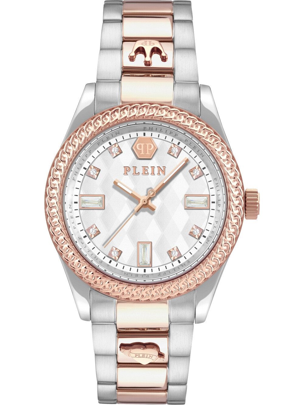 PHILIPP PLEIN Quarzuhr Philipp Plein PWCDA0724 Damenuhr Queen 38mm 5ATM Philipp Plein PWCDA0724 Damenuhr Queen 38mm 5ATM