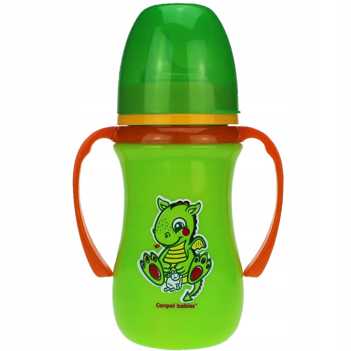 Babyflasche Trainingstrinkbecher 240 ml - Auslaufsicher, 6M+, Silikon-Sauger