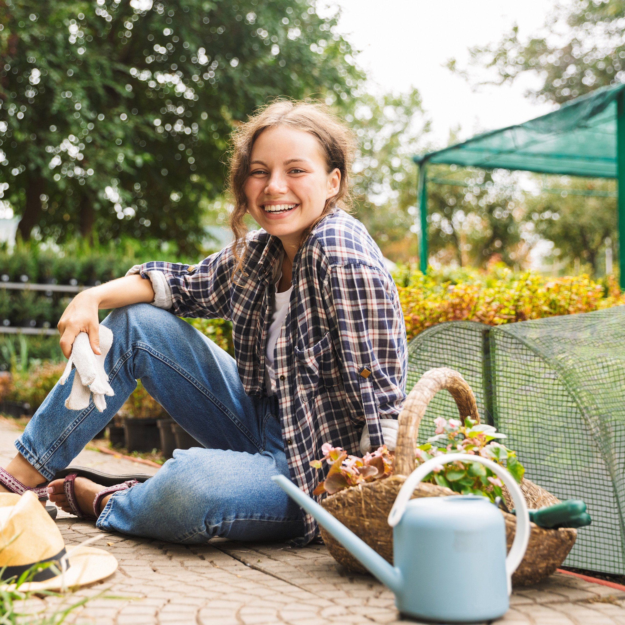 relaxdays Pflanztunnel Garten mit Reißverschluss