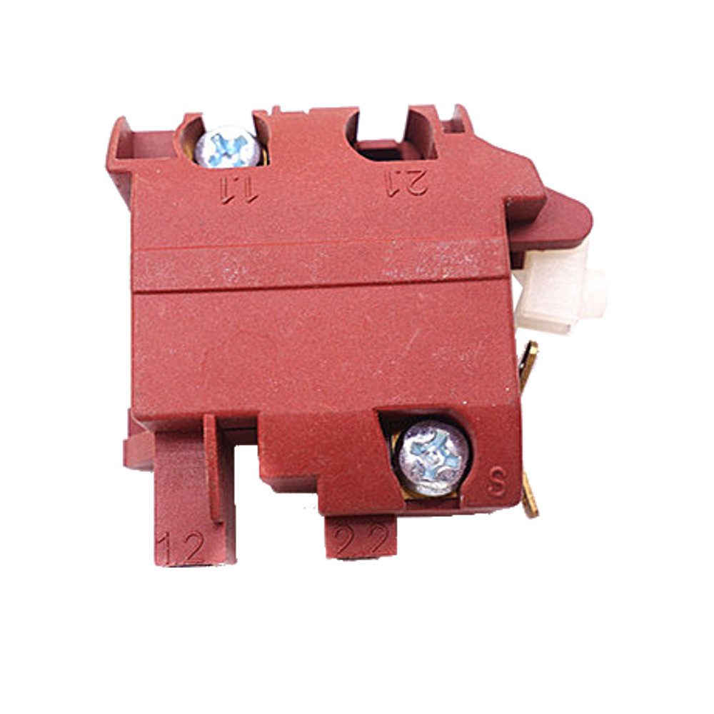 Trade-Shop Schalter passend für Bosch PWS 10-125 CE, GWS 7-125, GWS 8-125, GWS 9-125 C, Schaltereinheit geeignet für Schleifbürste, Winkelschleifer etc.