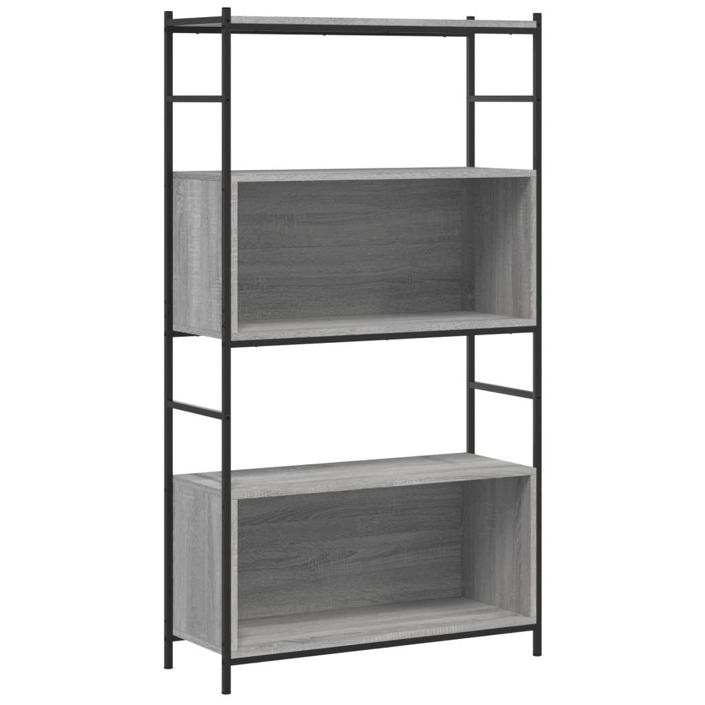 vidaXL Bücherregal Bücherregal Grau Sonoma 80x30x145,5 günstig online kaufen