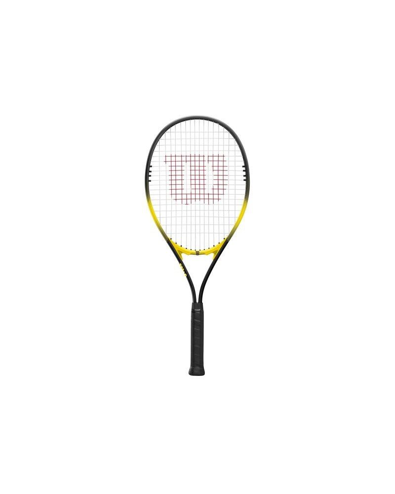 Wilson Tennisschläger Energy XL 112in/274g/Freizeit 2026 schwarz/gelb - besaitet