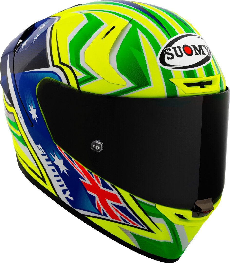Suomy Motorradhelm SR-GP Evo Top Racer E06 Helm, Notfallsystem-polsterung (eqrs)
