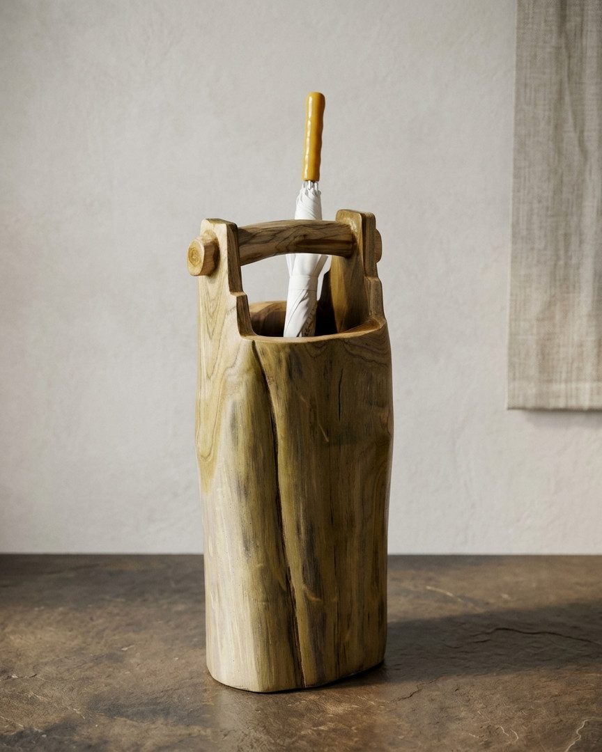 Kinaree Schirmhalter Massivholz Schirmständer, 1 tlg.