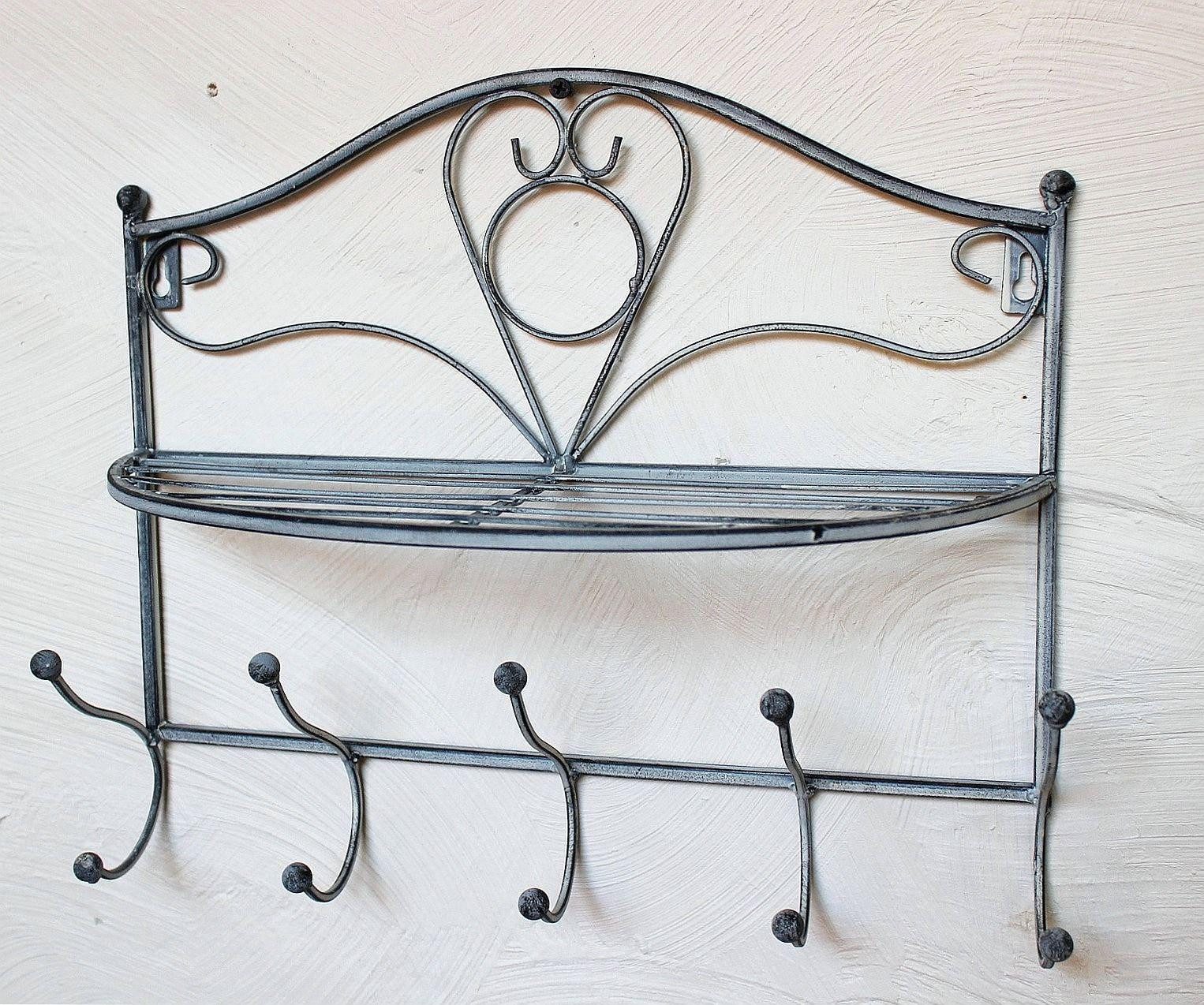 DanDiBo Wandgarderobe Vintage mit Ablage Garderobe günstig online kaufen