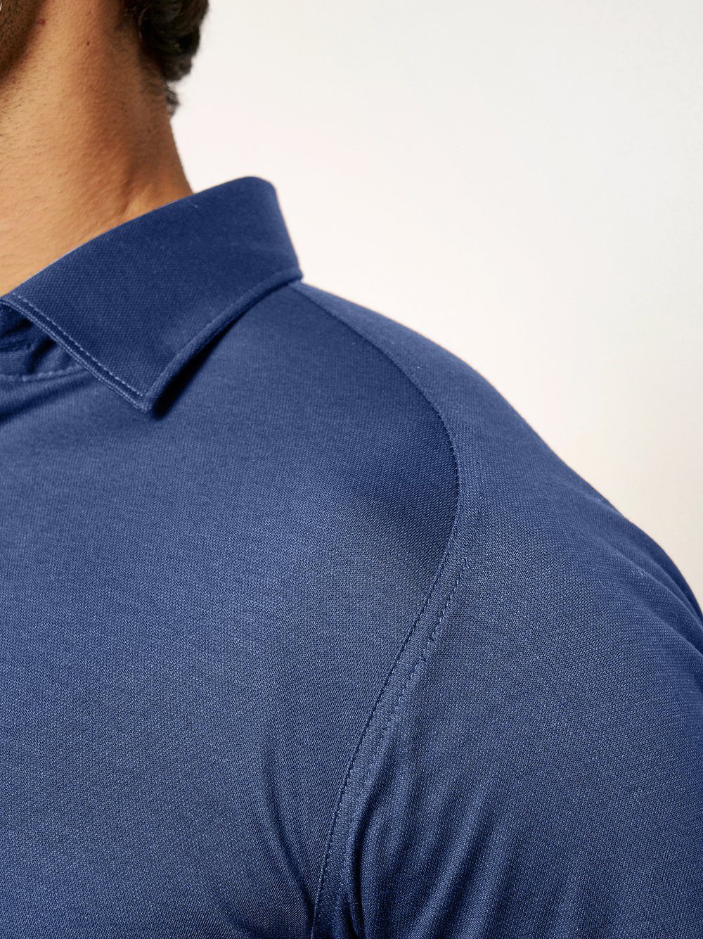 DESOTO Langarmhemd Jerseyhemd Casual Kent