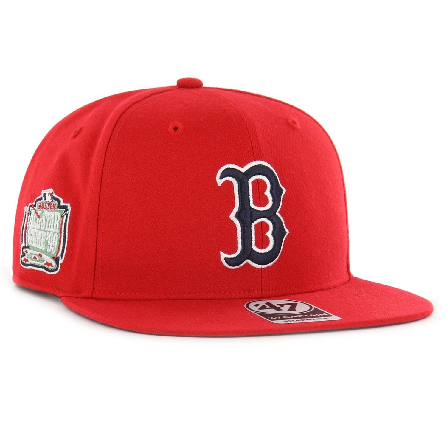 STAR Snapback Red GAME Brand Sox Cap '47 ALL Boston