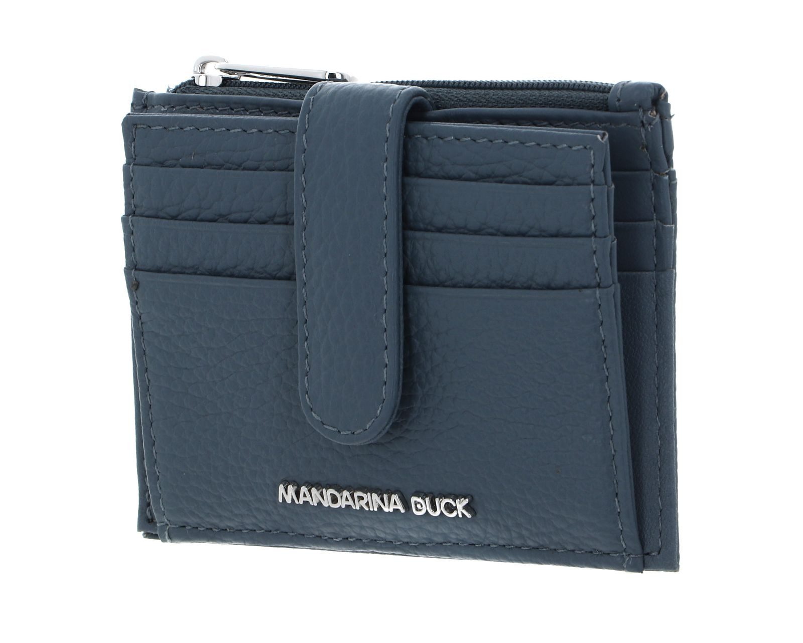 Mandarina Duck Kartenetui Card Case, aus echtem Kalbsleder mit RFID-Blocker Schutz