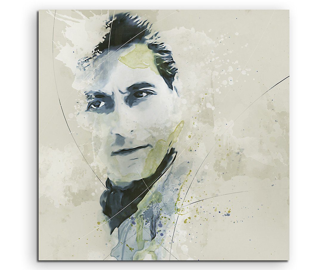 Sinus Art Leinwandbild Al Pacino Der Pate II Aqua 60x60cm Aqua Art Wandbild