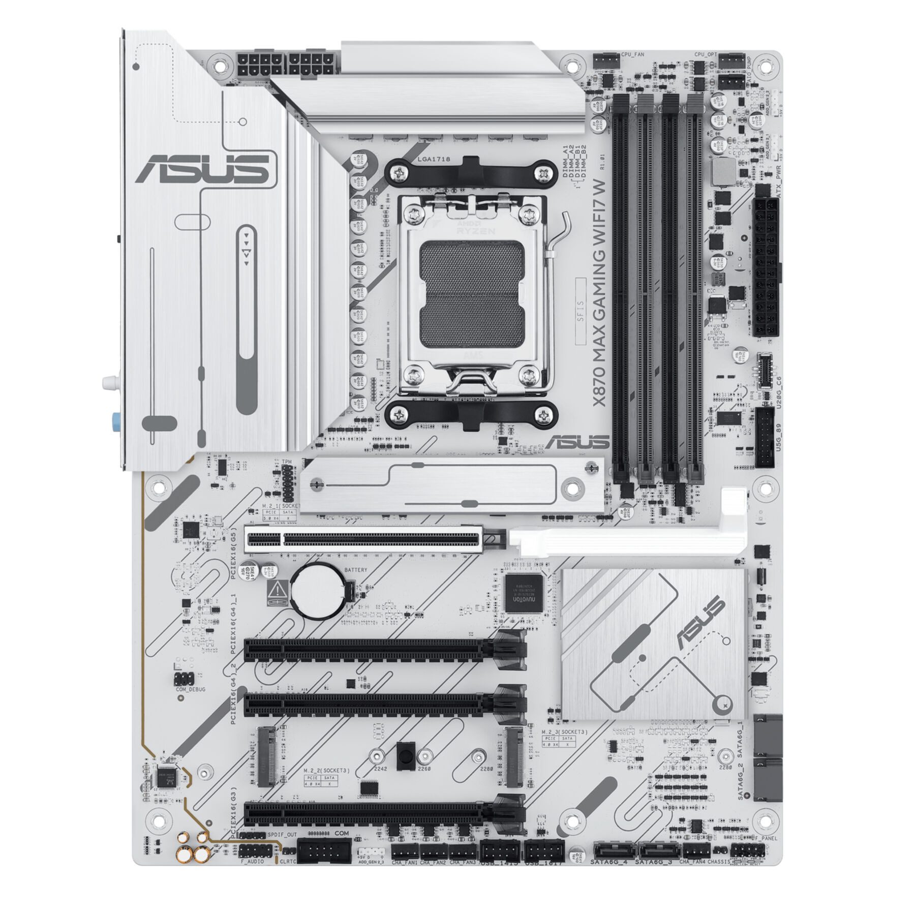 Asus X870 MAX GAMING WIFI7 W Mainboard