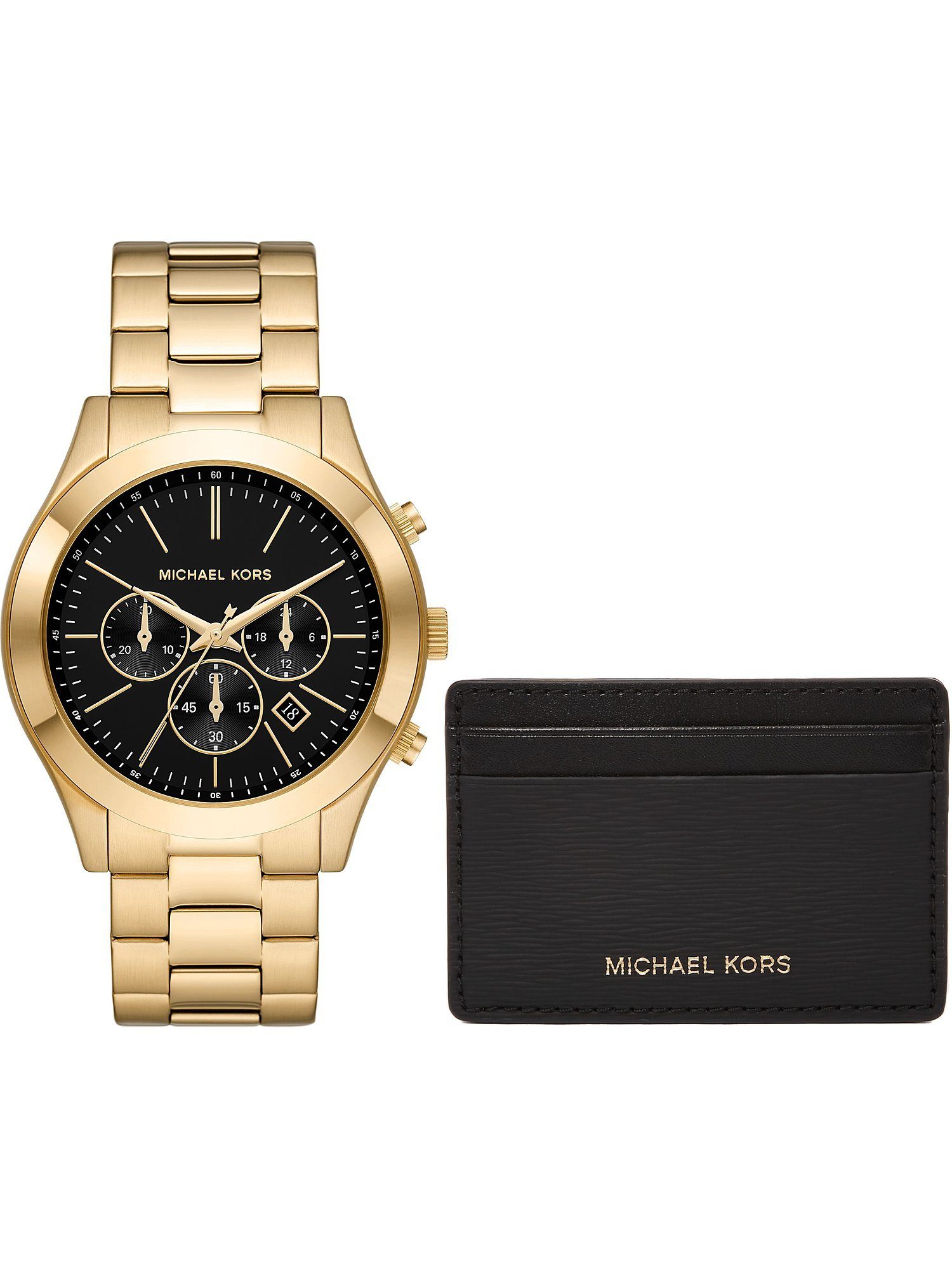 MICHAEL KORS Quarzuhr Michael Kors Herren-Uhren-Sets Analog Quarz