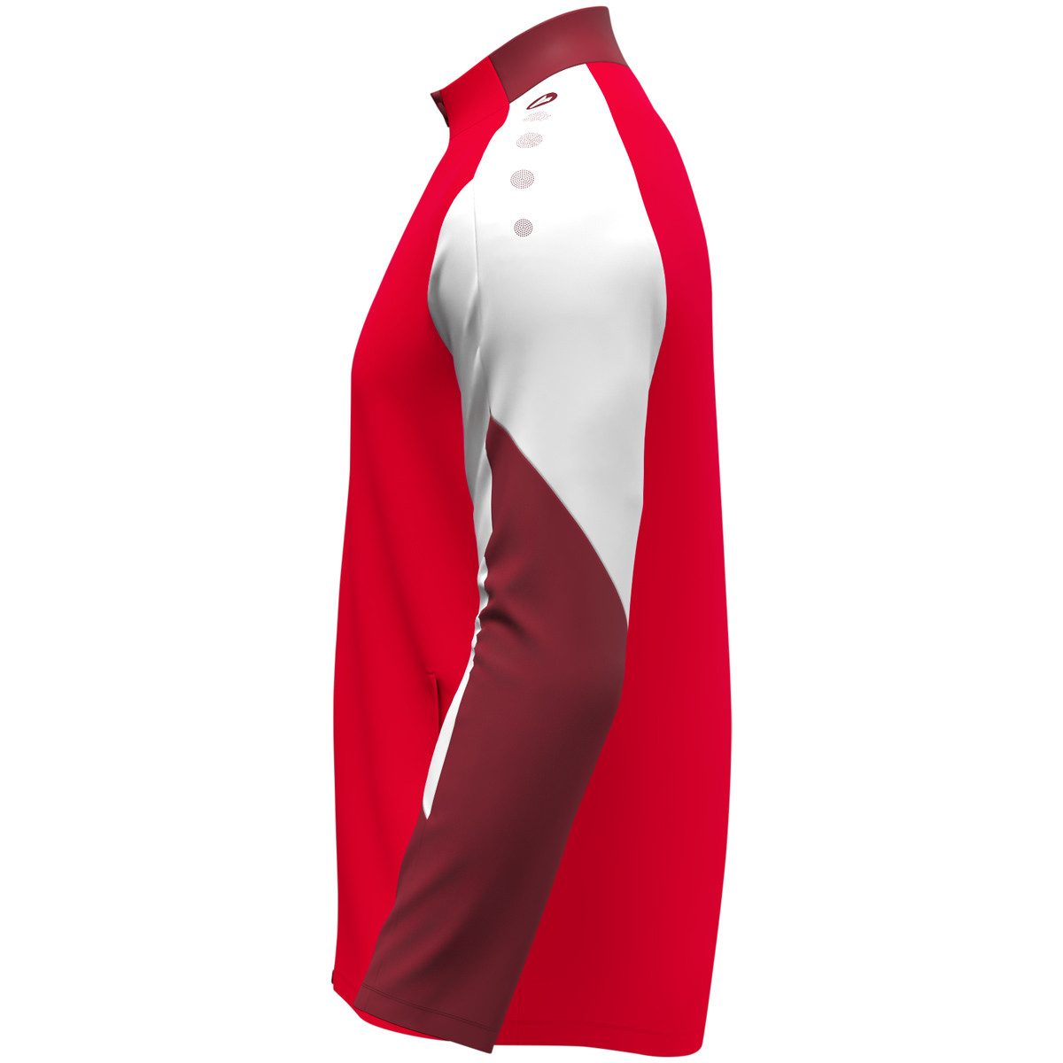 Jako Präsentationsanzug Polyesterjacke Dynamic ROT/WEIß/DUNKELROT günstig online kaufen