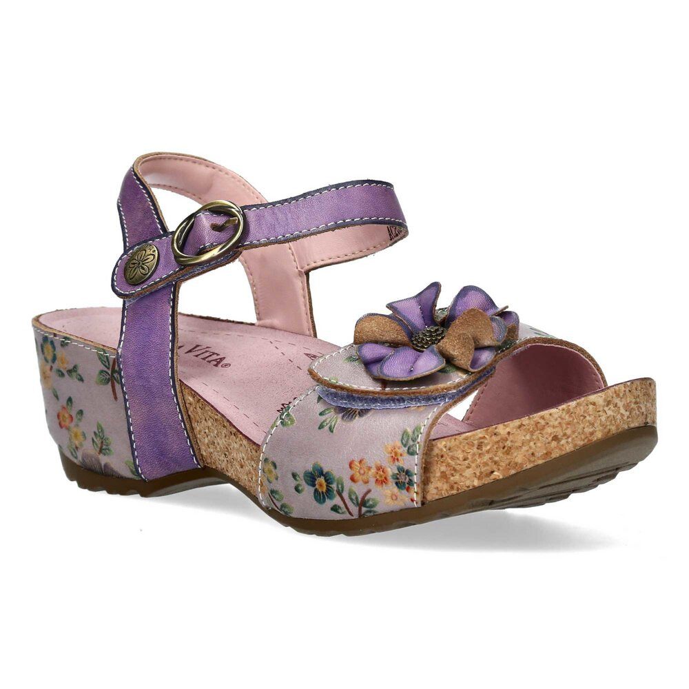 LAURA VITA Laura Vita - Sandaletten - Lila Sandalette
