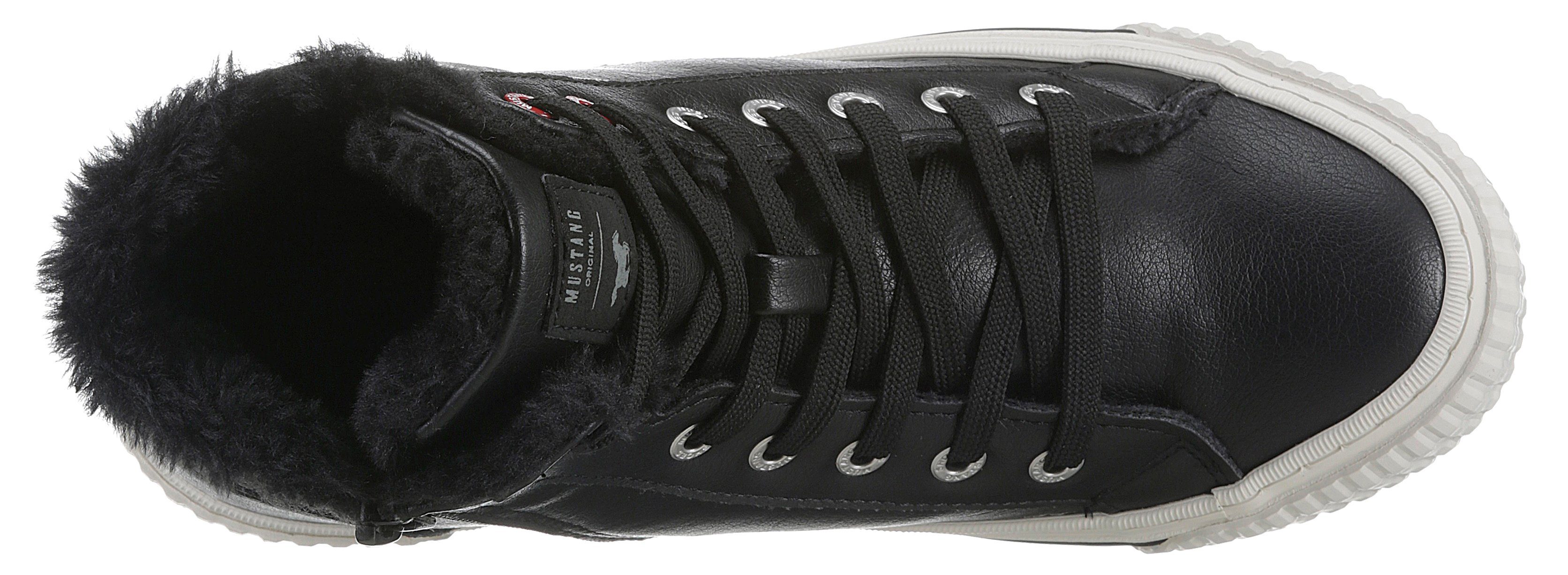 Mustang Shoes Winterboots, High Top Sneaker, Schnürboots mit Plateausohle