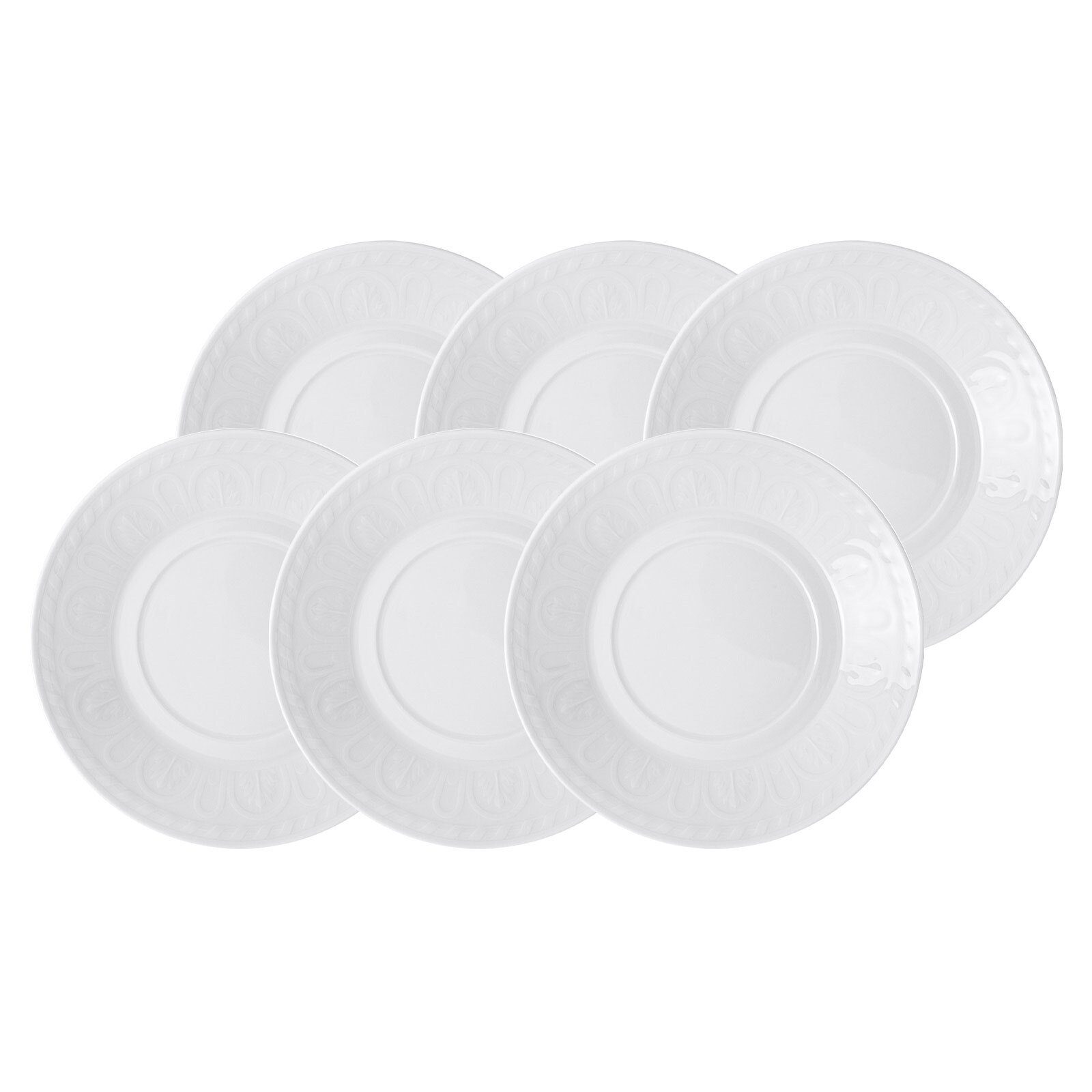 Villeroy & Boch Untertasse Cellini Frühstücks- / Suppenuntertasse ø 18 cm, (6 St)
