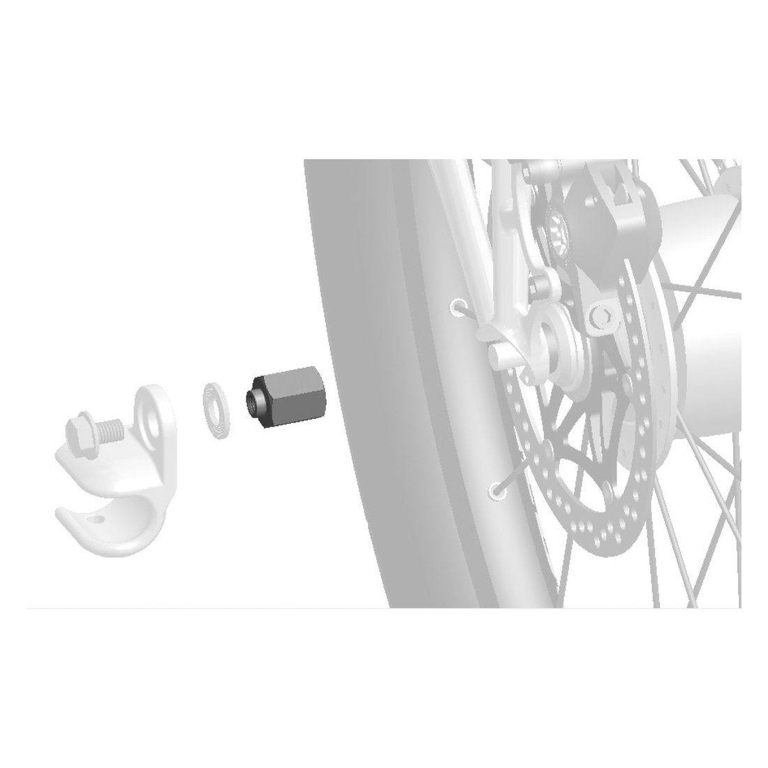 Thule Адаптери für Nabenschaltungssysteme Sram M10x1,0 Адаптери