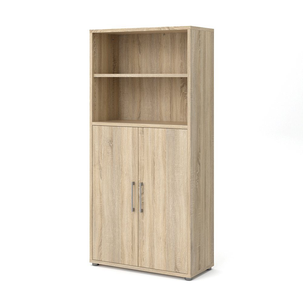 ebuy24 Regal Prisme Büro Aufbewahrung 2 Türen und 1 Ablage. Eic, 1-tlg.