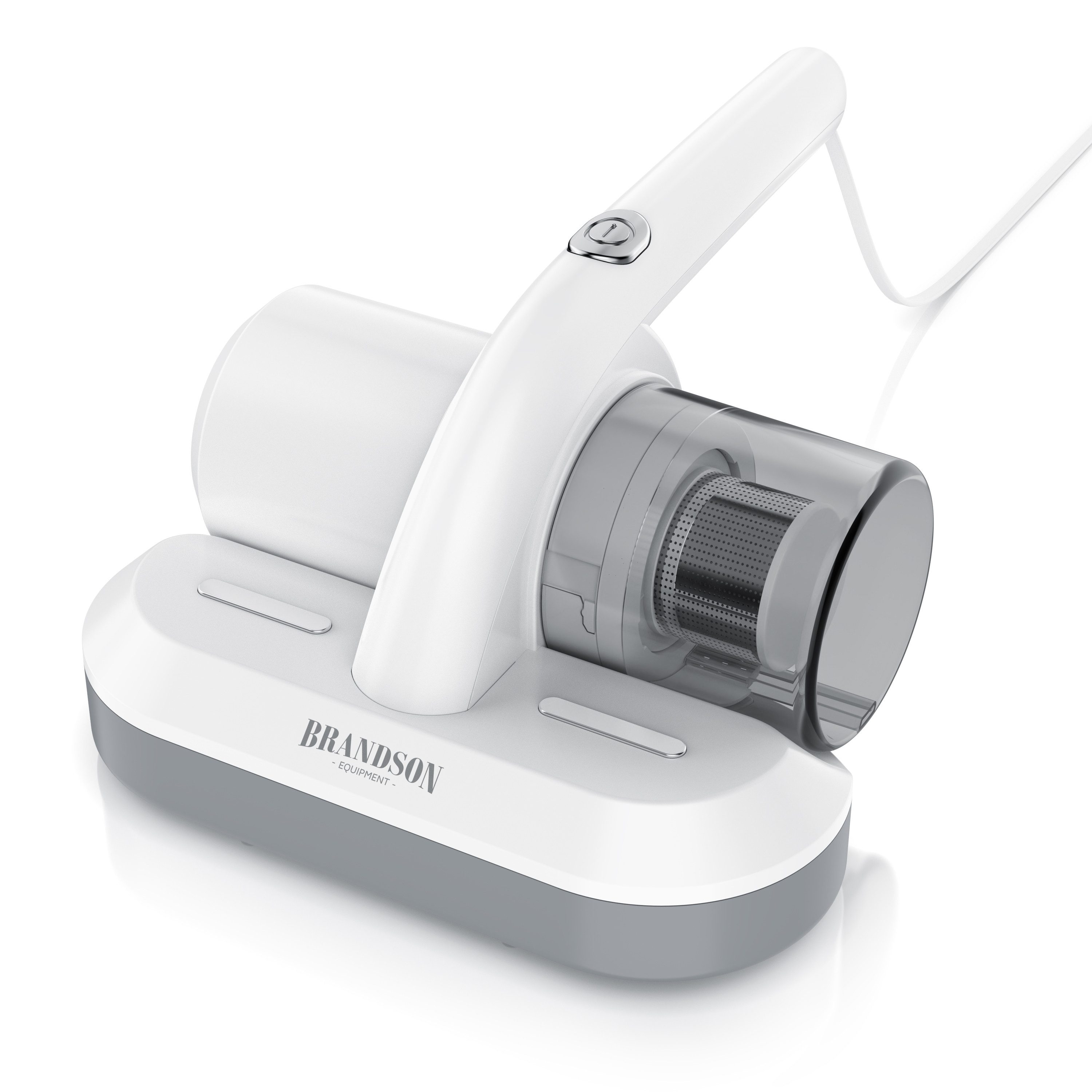 Brandson Matratzenreinigungsgerät Milbenstaubsauger, UV-C Licht, Milbensauger, 300 W, beutellos, HEPA Filter, für Betten, Polstermöbel, ideal für Allergiker