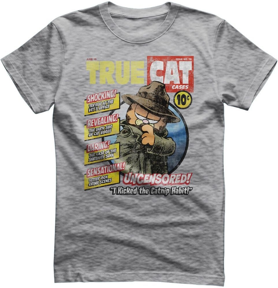 Garfield T-Shirt True Cat Cases Cover T-Shirt