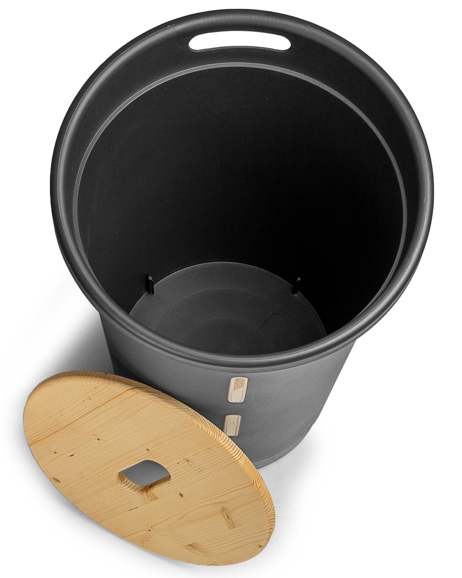 Holzpellet Behälter 2er Set - Wasserdichte Aufbewahrung Für Grill & Camping