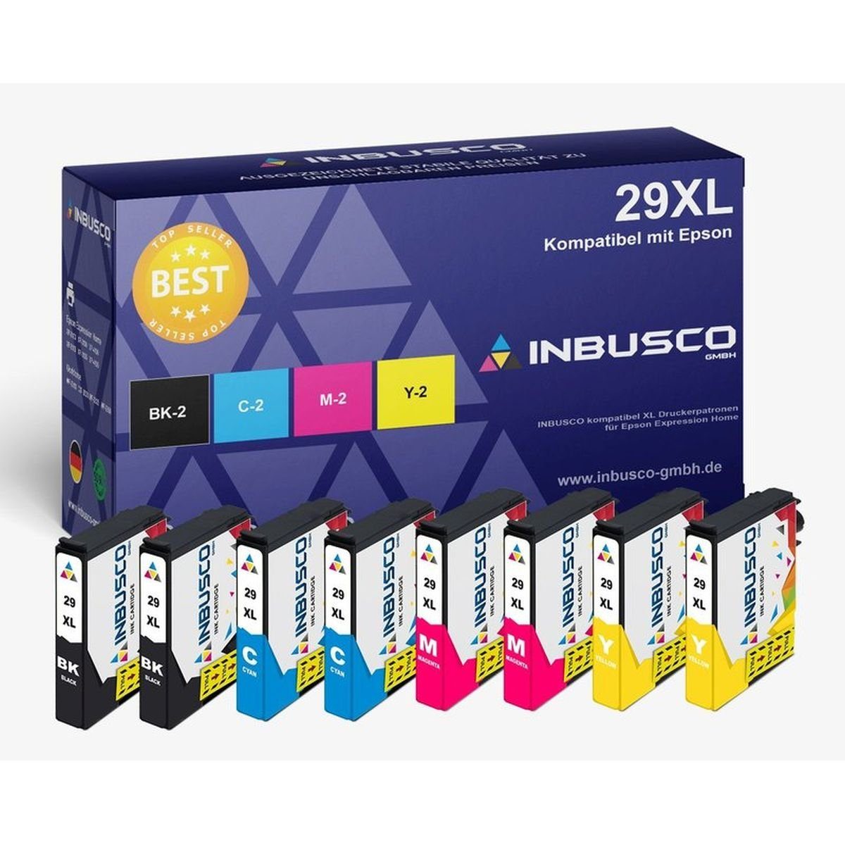 Inbusco 29 XL Varianten Drucker kompatibel für XP332 EPSON Patronen ... XP335 Tintenpatrone