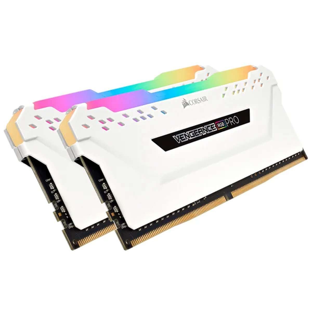Corsair Vengeance RGB Pro CMW32GX4M2A2666C16W Speichermodul 32 GB 2 x 16 GB PC-Arbeitsspeicher