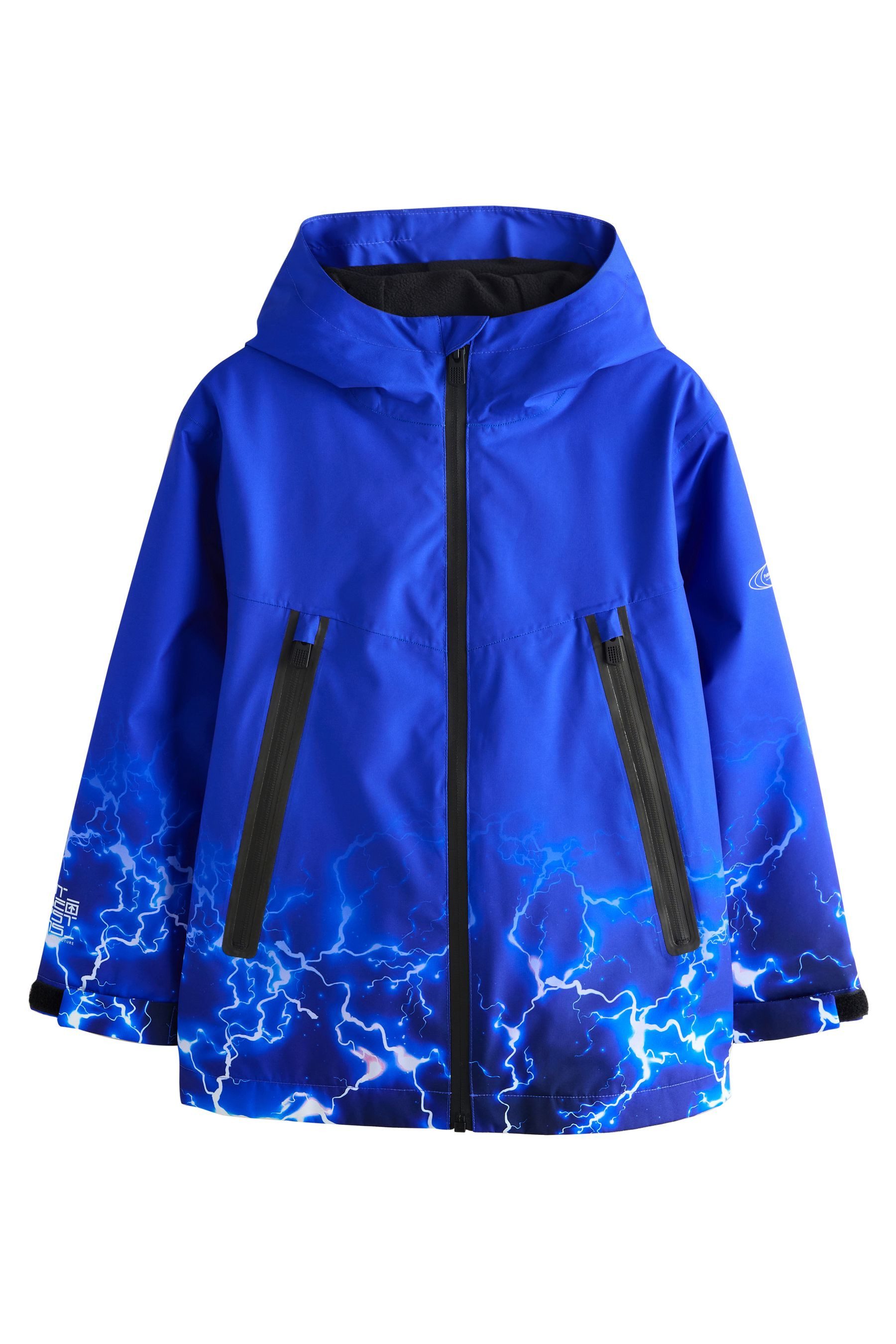 Blue Lightning Print