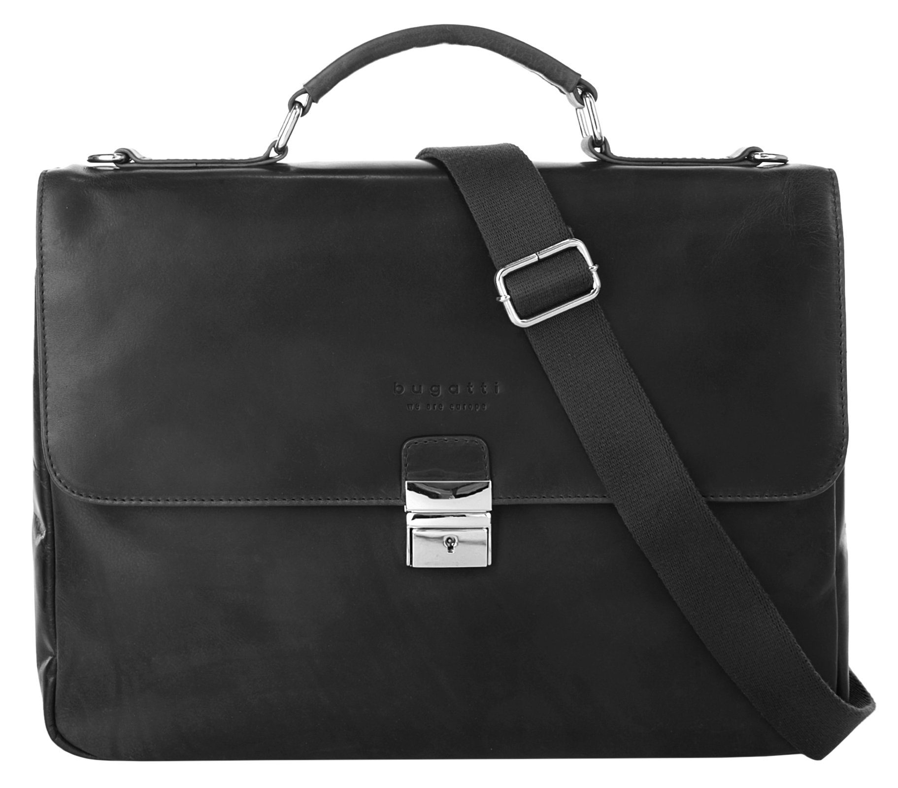 bugatti Aktentasche ROMANO, echt Leder